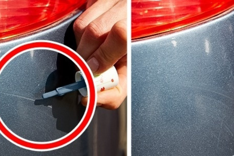 cách xóa vết xước trên xe ô tô
