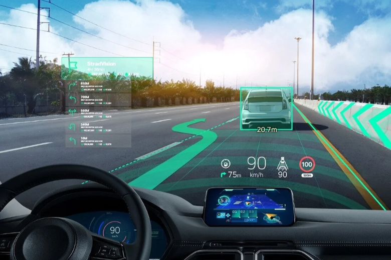 Màn hình HUD tích hợp cả OBD2 và GPS