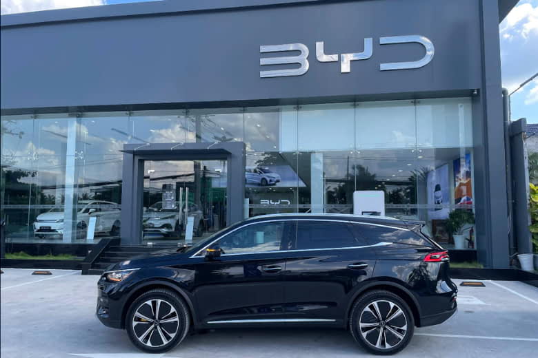 so sánh xe ô tô điện BYD và AION