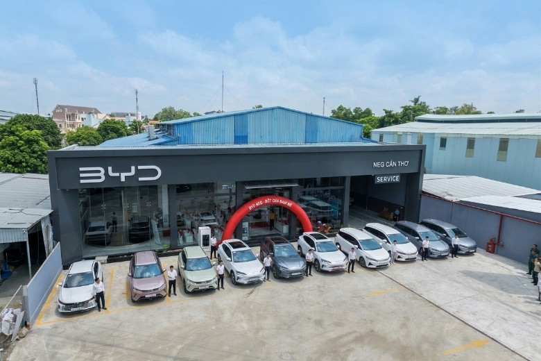 khai trương BYD NEG Cần Thơ